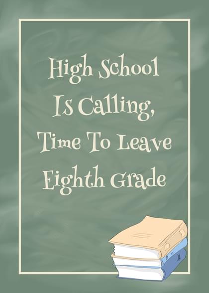 what to write in 8th grade graduation card Amazon.com : Greeting Card Congratulations 8th Grade Graduate - Graduation  with Shooting Stars main image 0