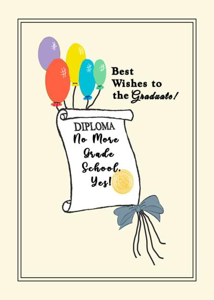 what to write in 8th grade graduation card Amazon.com: Qiliji High School Graduation Card, Congratulations Graduation  Cards for 8th Grade, Grad Card Gift for Student Daughter Son, You Graduated  Just To Go Back To School Again : Office Products main image 1
